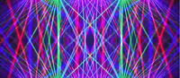 Projecteur laser RGB à 6 faisceaux, tête mobile, rotation infinie sur les axes XYZ, DMX512, effet de scène, ventilateur laser pour DJ, discothèque, karaoké, fête, club