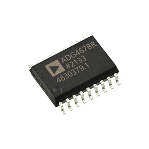 ชิ้นส่วนอิเล็กทรอนิกส์ใหม่และของแท้ วงจรรวม ตัวป้องกันแรงดันไฟฟ้าชั่วคราว SOIC-18 ADG467BRZ - Product Image 1