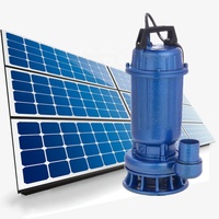 Pompe centrifuge submersible de qualité pour l'eau propre solaire, l'eau usée, l'aspiration des eaux usées, les boues