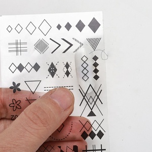Placas de Estampado de Uñas con Encaje, <span class=keywords><strong>Mandala</strong></span>, Flores Geométricas, Plantillas de Estampado de Arte de Uñas, Estampadores de Esmalte, Plantillas de Impresión, Placa de Estampado de Uñas - Product Image 4