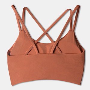 Soutien-gorge de sport pour femmes et filles, <span class=keywords><strong>Fitness</strong></span>, course à pied, Yoga, Tops, Logo personnalisé, grue, exercice d'entraînement, femmes - Product Image 6
