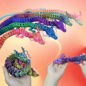 Venta al por mayor creativo hecho a mano 3D impreso dragón adornos chino dragón huevo juguete artesanía puesto transfronterizo explosiones hechas <span class=keywords><strong>de</strong></span> vidrio - Product Image 4