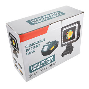 पोर्टेबल हैंडहेल्ड फ्लडलाइट 1600lm के नेतृत्व में काम लाइट आईपी 44 वाटरप्रूफ रिचार्जेबल बैटरी पैक के 70 कार्यालय कार मरम्मत आपातकाल - Product Image 4