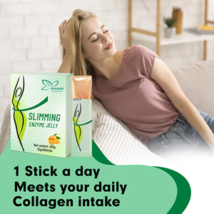 Bâtonnets de gelée enzymatique minceur saveur orange à faible MOQ <span class=keywords><strong>pour</strong></span> réguler le transit intestinal, favoriser la purification et la détoxification, et favoriser la perte de poids - Product Image 4