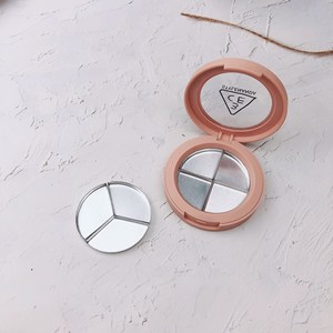 Estuche Original para Rubor, Bandeja de Aluminio, Juego de Cuatro Piezas, Set de Herramientas de Maquillaje Cosmético - Product Image 1