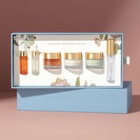 Özelleştirilmiş tasarım biyo-bozunur geri dönüşüm karton kapak ve baz kutusu Kraft hediye ambalaj kutusu kuşe kağıt kutu