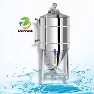 304 / 316L Stainless Steel Conical Fermenter Beer Bright Tank 800L Wine Fermentation And Storage Tank
