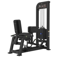 Machine Commerciale à Poids pour Adduction et Abduction des Hanches, Entraînement de la Force des Cuisses Intérieures et Extérieures, Équipement de Fitness pour Salle de Sport