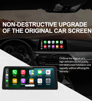 Écran Linux ultra-large de 12,3 pouces pour BMW Série 5 F10 F11 Système CIC NBT 8 cœurs T113 2K QLED 2400*900p CarPlay sans fil GPS