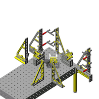 FangRui CE Ventes directes 3D 1200*2400*200 Table de soudage avec accessoires Équipement de soudage