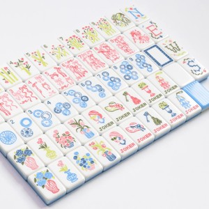 Tuiles de Mahjong Américaines de Taille Standard au Design Nœud Papillon Personnalisé Exclusif, en Acrylique Mat Frotté à la Main, Miss <span class=keywords><strong>Darling</strong></span> - Product Image 3