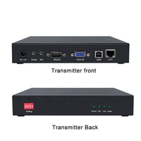 VGA KVM ekstender kabel Cat5e/6/7, 150m dengan USB 2.0 Audio RS232