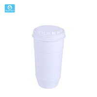 Filtre à charbon actif réducteur de TDS, élimine le fluorure, le chlore, la chloramine et les métaux lourds pour usage domestique et hôtelier, 0,5 micron
