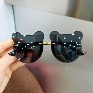 Gafas de sol para niños y niñas, lentes de sol de moda con <span class=keywords><strong>ojos</strong></span> de gato, bonitos juguetes de <span class=keywords><strong>dibujos</strong></span> <span class=keywords><strong>animados</strong></span>, 2022 - Product Image 1