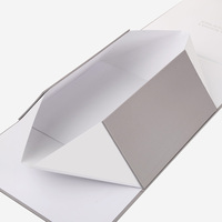 Boîtes cadeaux rigides en carton ondulé avec logo personnalisé de luxe, nouvelle conception, imprimées en relief, avec couvercle magnétique pour l'emballage de chaussettes en fourrure