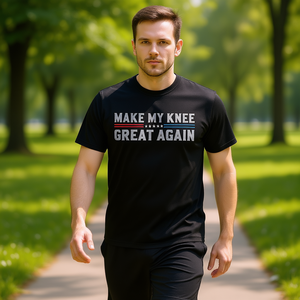 T-shirt « Make My Knee Great Again », soutien à la récupération, cadeau amusant - Product Image 3