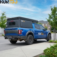 Huntoo Pickup Lightweight Pop-up Camper Hiatus Canopy Slide on Truck Camper for Mide Size