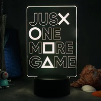 Lampe de nuit LED pour salle de jeu PlayStation