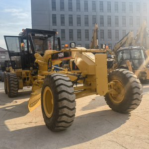 Niveladora de motor Caterpillar 140H usada de alta calidad con caja de cambios de bomba de motor Componentes de núcleo PLC Modelos de precio bajo 140G y 140K Venta - Product Image 5