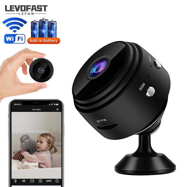 High Quality Wifi Network Camera A9 1080P 360 Rotation Surveillance IP Body Tracking Cloud Storage Cameras Mini Wifi Camera