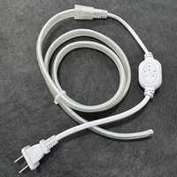 Haute précision en plastique 220V pont redresseur deux fils étanche LED bande lumière accessoires 2Pin prise éclairage accessoires