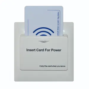 Tarjeta bancaria personalizada de plástico PVC sin contacto tarjeta con chip inteligente control de acceso NFC RFID tarjeta de llave de hotel