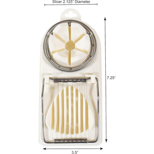 ที่ตัดไข่เอนกประสงค์คุณภาพสูง ที่ตัดไข่สแตนเลส ที่แบ่งไข่แฟนซี ที่ตัดไข่ - Product Image 3