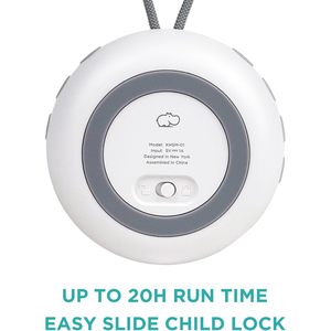 Máquina de Sonido para Bebés, Ruido Blanco Portátil, 19 Sonidos, Recargable por USB, Incluye Baterías, para Bebés, Niños y Adultos - Product Image 6