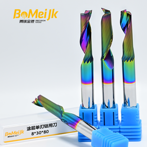 DLC Coated Single Flute CNC Cutter OEM Customizable <strong>End</strong> <strong>Mill</strong> for Aluminum and Tungsten <strong>Carbide</strong> Alloy - Product Image 2