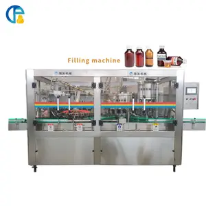 Automatic 100ml oral liquid filling machine vodka whiskey wine bottle beverage filling machine Equipment manufacturer