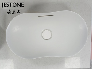 Lavabo de acrílico de <span class=keywords><strong>piedra</strong></span> artificial 2025, lavabo de mano en <span class=keywords><strong>encimera</strong></span> - Product Image 2