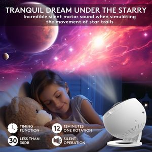 <span class=keywords><strong>Projecteur</strong></span> de planétarium, 13 diapositives, ciel étoilé à <span class=keywords><strong>360</strong></span> degrés, lampe LED, projection de <span class=keywords><strong>galaxie</strong></span>, veilleuse pour chambre à coucher, décoration de chambre d'enfant - Product Image 3