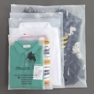 Sacchetti con Chiusura a Zip Personalizzati, con Logo, Buste in PE per Imballaggio Abbigliamento, Sacchetti in Plastica Stampati per T-shirt - Product Image 2
