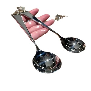 304 Stainless Steel Round Head <b>Spoon</b> Dishwasher Safe For Home Restaurant Use - Product Image 5