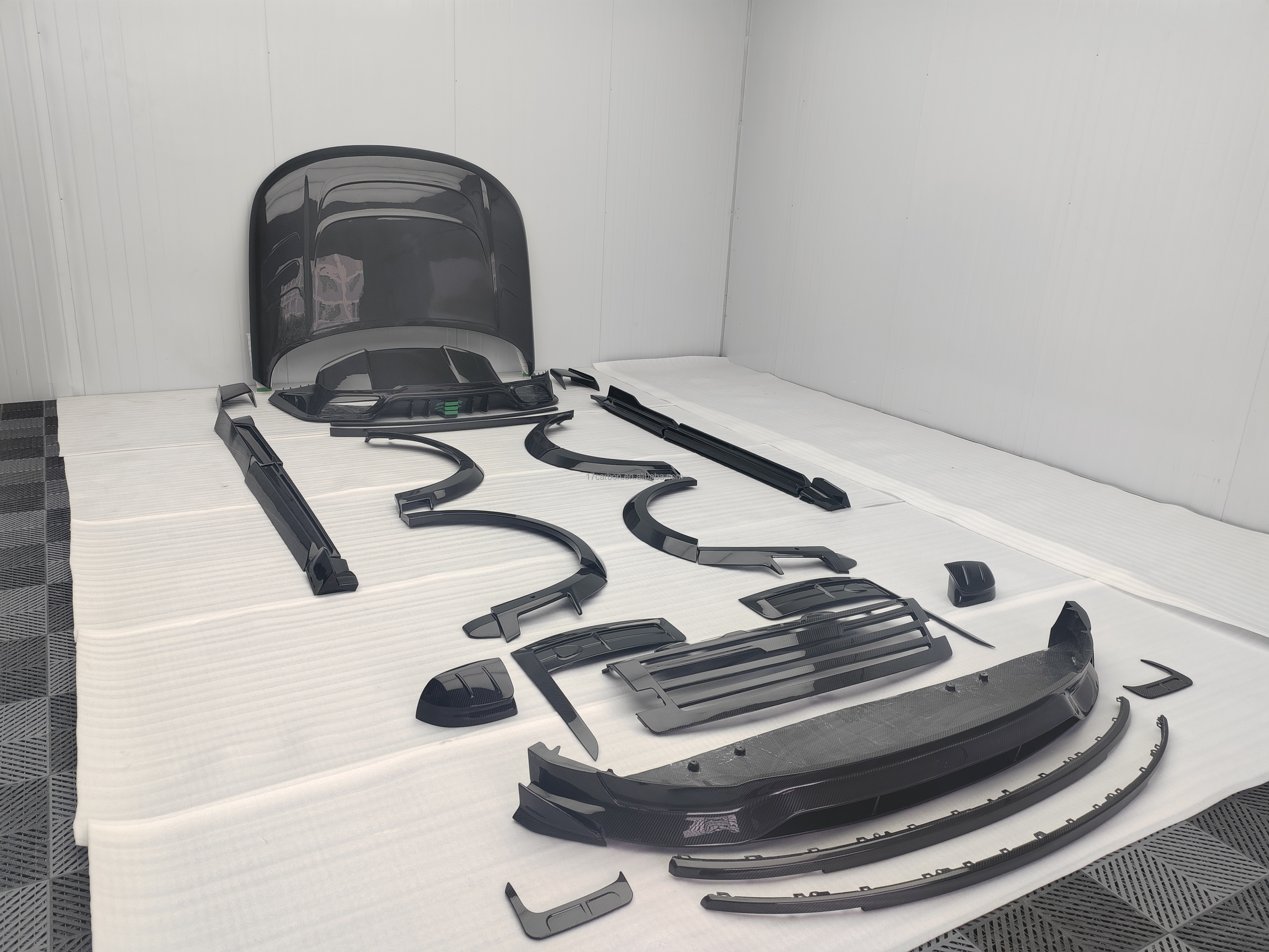 Fibra de carbono seca