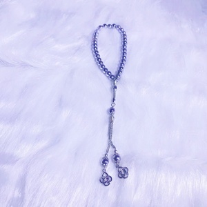 YASEEN Ethnic Factory suministra al por mayor cuentas de hematita magnética negra de 8 mm, 33 cuentas de oración religiosas, regalo para Eid Mubarak. - Product Image 1