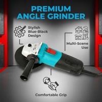 Mini-meuleuse d'angle électrique professionnelle portable sans balais pour le travail du bois, vitesse réglable