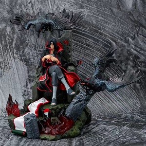 Figura de Anime de <span class=keywords><strong>Itachi</strong></span> Sentado en el Trono, Pose Súper Estilosa; Figura de PVC en Caja Blanca - Product Image 1