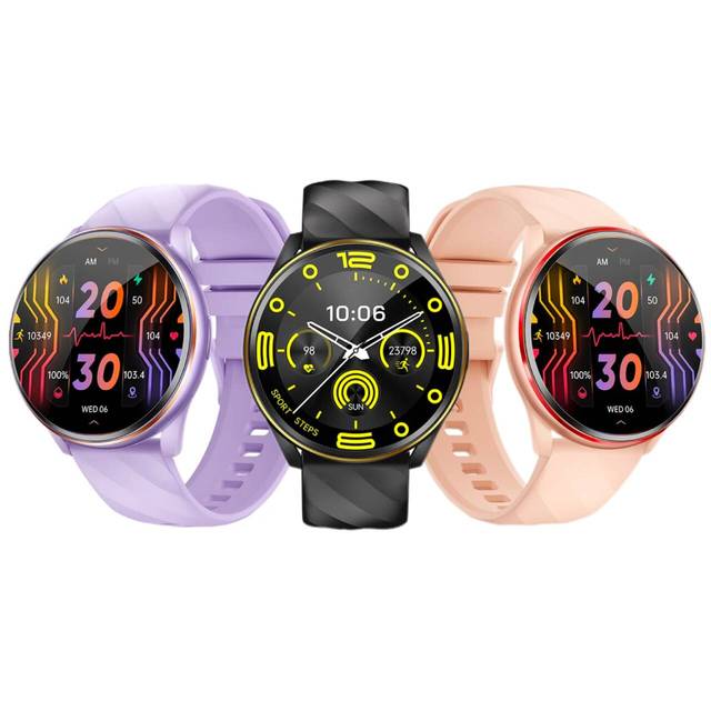 KT77 Fitness Smartwatch 1.46'' Screen Calling Message Reminder 100+ Sport Modes Long Battery HR Sleep Monitor Health Smart Watch