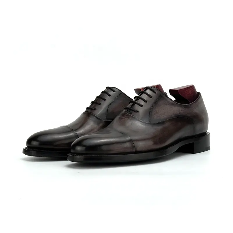 Cie Ox808-zapatos de cuero hechos a mano para hombre, calzado de vestir con ribete, hecho a mano