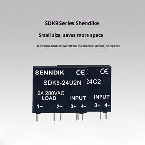 Senndik SDK9-5C2 Miniatuur Dunne Afgedichte 4P PCB-Montage Hoogpresterende DC-DC 5V/24VDC 2A Solid State Relais - Product Image 4