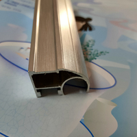 Profilé en aluminium extrusion, 4 pièces, haute qualité, personnalisés, usine