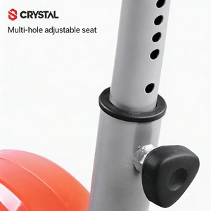 Vélo d'exercice vertical CRYSTAL SJ001 à transmission par courroie, résistance magnétique, écran LCD, siège réglable, 150 kg, pour <span class=keywords><strong>cardio</strong></span> fitness à domicile - Product Image 3