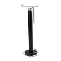 Kit de stabilisation robuste pour extensions de camping-car en acier thermolaqué avec vérins de support coulissants - Empêche les rebondissements et les oscillations dans les espaces étendus