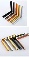 Bingkai Lukisan Persegi OEM Logam Aluminium Anodized Snap Brushed Ramah Lingkungan Tahan Lama A4 16K 8K A3 Bingkai Poster