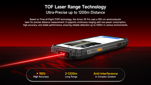 Teléfono Móvil Resistente Ulefone Armor 35 Pro, Esim, Android 16, Medición Láser, 11000mAh, 12+256GB, G200, Visión Nocturna - Product Image 6