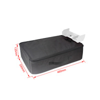 Sac en tissu noir pour buggy RC 1/8, 175x340x265mm, avec logo personnalisable