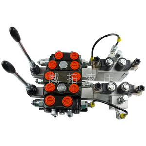 Vanne de déplacement électrohydraulique haute pression multivoies Weituo Hydraulics Dcv100 pour grue de forage - Product Image 1