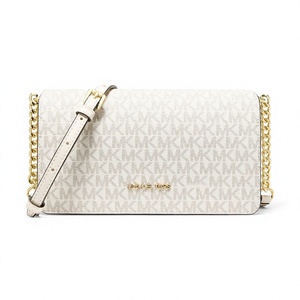 Lady Women Clutch Designer Square Print Leather <b>Handbag</b> Magnetic Closure <b>Wedding</b> Portable Eco-Friendly Chain Strap - Product Image 2