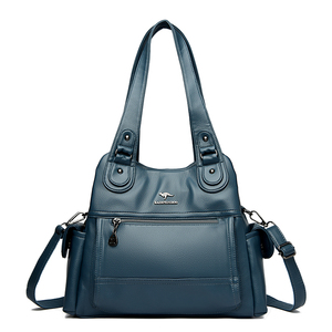 Nouveau Sac à Main de Créateur Tendance pour Femme, Grand Fourre-Tout en Cuir PU Souple, Sac à Bandoulière Élégant - Product Image 6